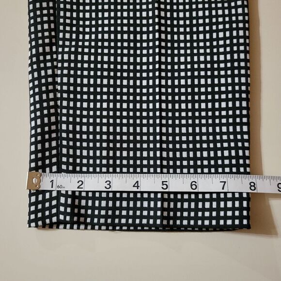 Zac & Rachel Women's Slim Leg Black Check Pants - Picture 8 of 14